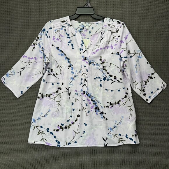 Floral Print Women's Top - Picture 1 of 9